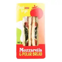 Sumuštinis su mocarela POLAR, 160 g