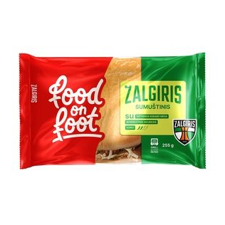 Sumuštinis ŽALGIRIS FOOD ON FOOT, 255 g