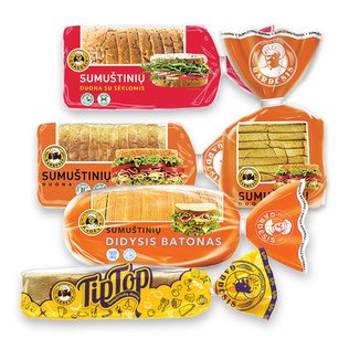 SUMUŠTINIŲ duonai ir batonui GARDĖSIS (5 rūš.)