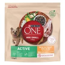 Šunų ėd. PURINA ONE MINI ACTIVE su višt., 1.5 kg