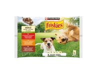 Šunų ėdalas FRISKIES su vištiena, jautiena, ėriena, 340 g