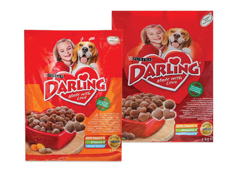 Šunų ėdalui DARLING, 3 kg