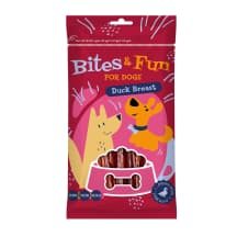 Šunų skan. AKINU BITES&FUN, anties krūt, 85 g