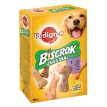 Šunų skanėstas PEDIGREE BISCROCK MULTI, 500 g