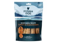 Šunų skanėstas PRIMADOG su kalakutiena ir stirniena, 80 g