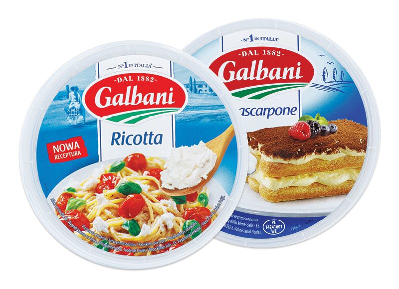 Sūriams GALBANI RICOTTA ar MASCARPONE, 250 g