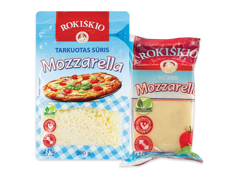 Sūriams ROKIŠKIO MOZZARELLA, 150 g