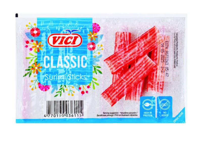 Surimio lazdelės 41% VIČI CLASSIC, 150 g