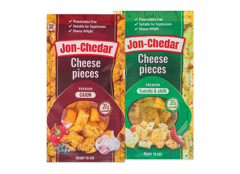 Sūrio gabaliukai JON-CHEDAR, 80 g