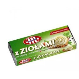 Sūrio gaminys MLEKOVITA, GOUDA su žolelėmis, 100 g