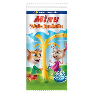 Sūrio lazdelės MIAU 40% rieb.s.m., 100 g