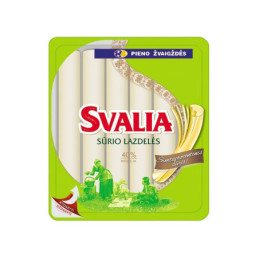 Sūrio lazdelės SVALIA, 40% RSM, po, 140 g, 7 vnt