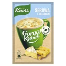 Sūrio sriuba su skrebučiais KNORR, 22 g