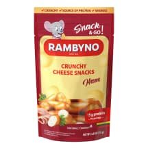 Sūrio užkandis „Rambyno“ su kumpiu, 45%, 75 g