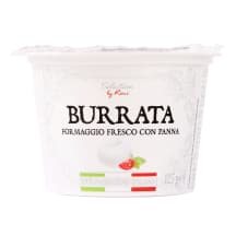 Sūris Burrata SELECTION BY RIMI, 51 %, 125 g