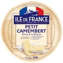 Sūris ILE DE FRANCE CAMEMBERT, 50%, 125 g