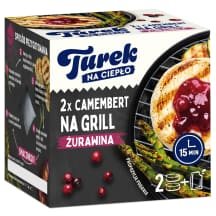 Sūris kep. TUREK su spanguolėmis, 46 %, 230 g