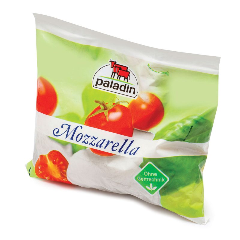 Sūris Mozzarella Paladin 45% rieb., 125 g