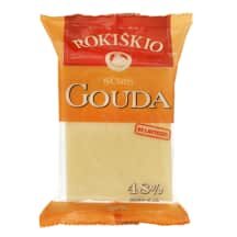 Sūris ROKIŠKIO GOUDA, 48 %, 200 g