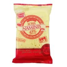 Sūris ROKIŠKIO NAMINIS, 45 % rieb., 500 g