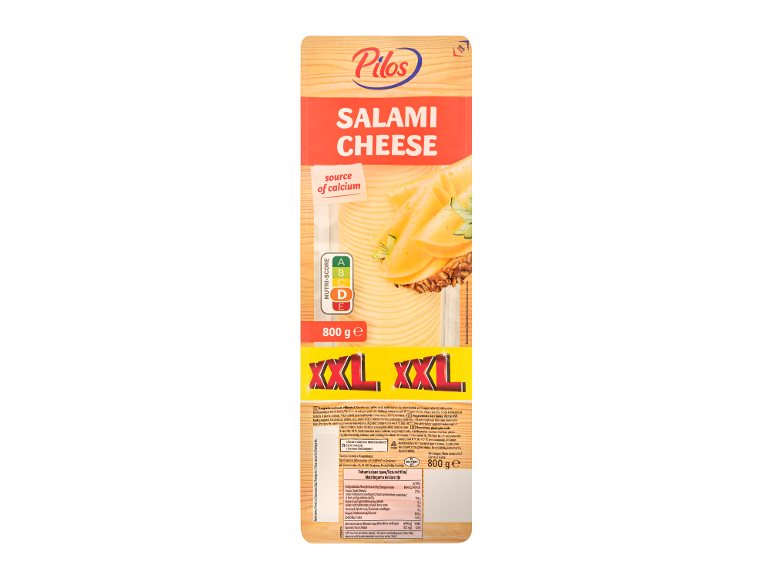 Sūris Salami riekelėmis, 800 g