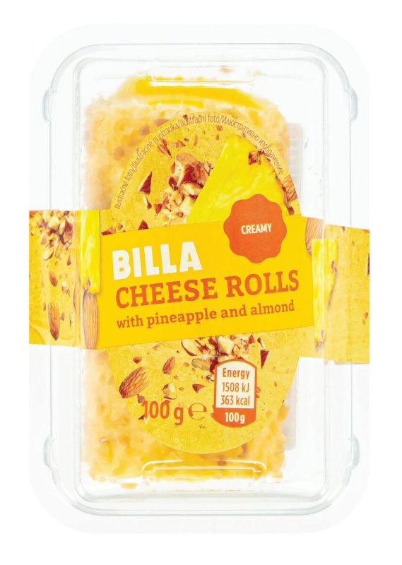 Sūris su žolelėmis BILLA, 100 g