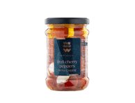 Sūriu įdarytos raudonos vyšninės paprikos WELL DONE PREMIUM, rapsų aliejuje, 250 g