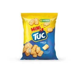 Sūrūs sausainiai krekeriai TUC MINI sūrio skonio, 100 g