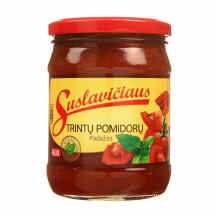 SUSLAVIČIAUS trintų pomidorų padažas, 500 g