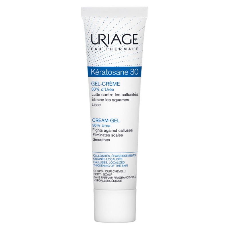 Šveičiamasis raminamasis kremas-gelis Uriage Keratosane 30 Cream-Gel, 40 ml