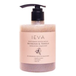 Šveičiamasis skystas muilas IEVA MUSKUSO IR VANILOS, 500 ml
