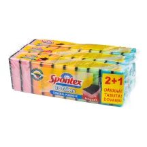 Šveitimo kempinėlės SPONTEX 2+1, AW26, 10 vnt