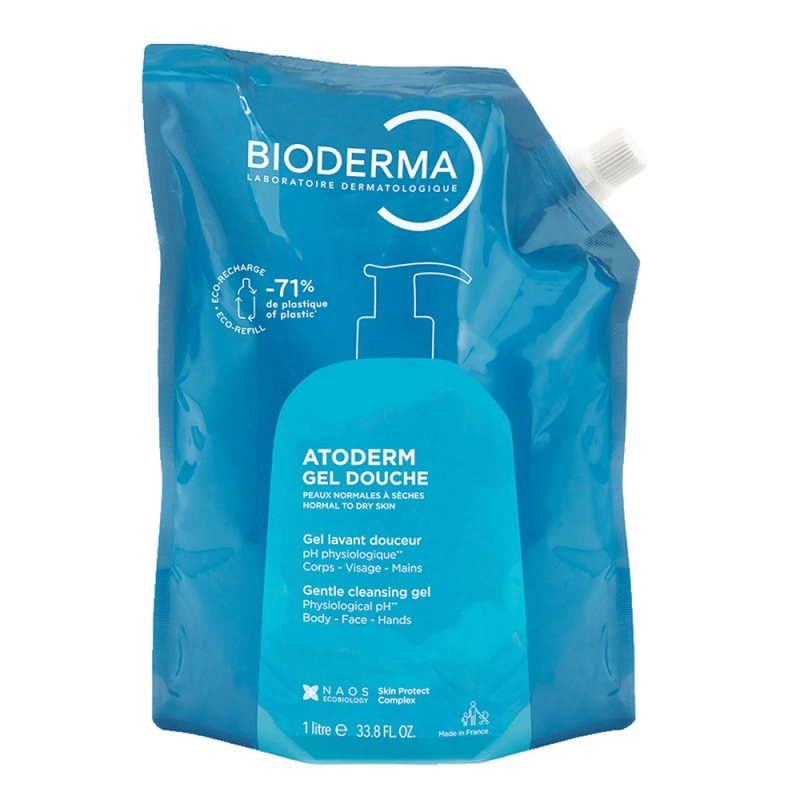 Švelni dušo želė, papildymas Bioderma Atoderm Gel Douche, 1000 ml