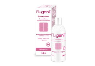 Švelnus prausiklis Flugenil, 150 ml