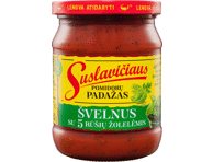 Švelnus SUSLAVIČIAUS pomidorų padažas su 5 rūšių žolelėmis, 500 g