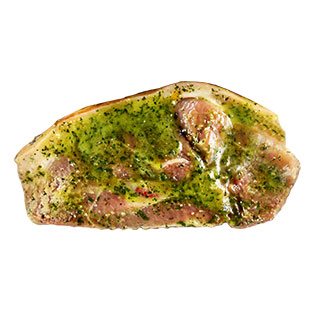 Sveriama kiaulienos mentė su kaulu ČESNAKINIAME marinate, 1 kg