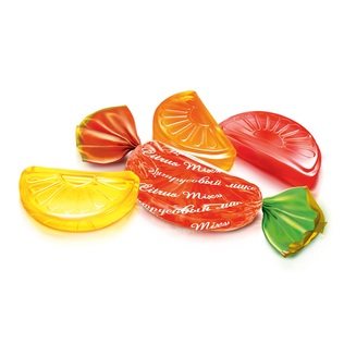 Sveriami saldainiai CITRUS MIX, 1 kg