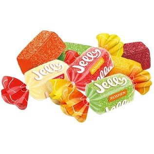 Sveriami saldainiai JELLY, 1 kg
