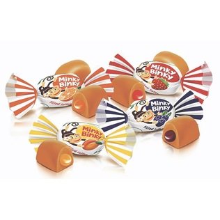 Sveriami saldainiai MINKY BINKY, 1 kg