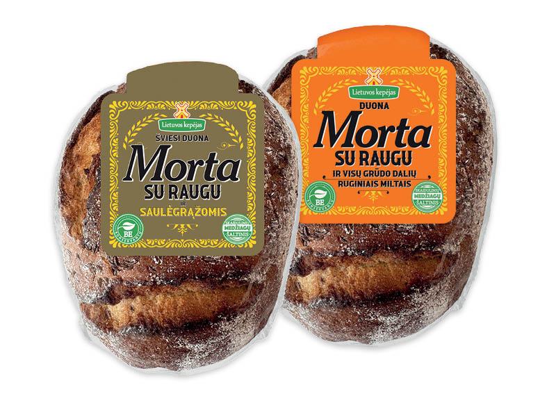 Šviesiai duonai MORTA, 500 g
