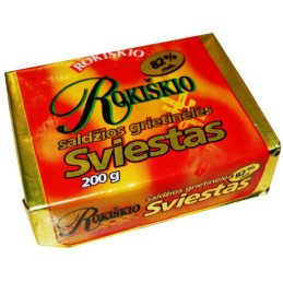 Sviestas ROKIŠKIO, 82% rieb., 200 g