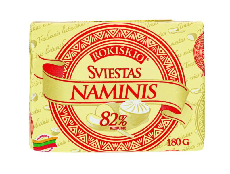 Sviestas ROKIŠKIO NAMINIS, 180 g