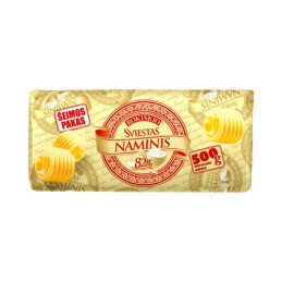 Sviestas ROKIŠKIO NAMINIS, 82% riebumo, 500 g