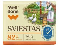 Sviestas WELL DONE, 82 % rieb., 170 g