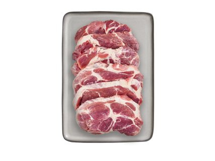 Švieži kiaulienos sprandinės pjausniai, 800 g
