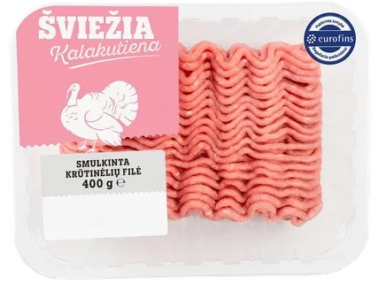 Šviežia smulkinta kalakutiena, 400 g