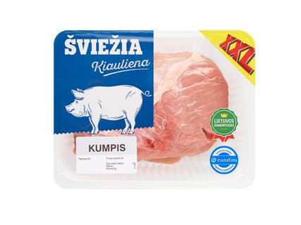 Šviežias kiaulienos kumpis, 1 kg