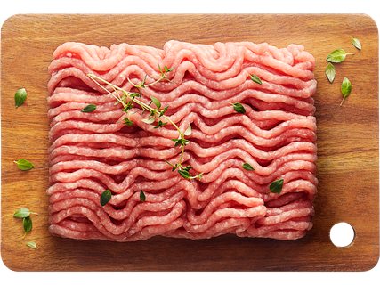Šviežias smulkintas kiaulienos kumpis, 450 g