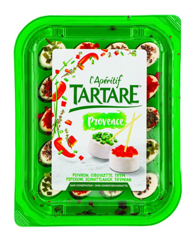 Šviežias sūris TARTARE L’APERITIF PROVENCE, 100 g