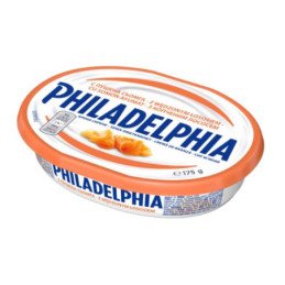 Šviežio sūrio gaminys PHILADELPHIA, su lašiša, 175 g